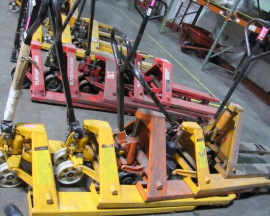 broken pallet jacks