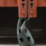 Damaged pallet rack