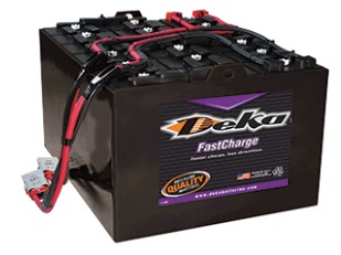 Deka-forklift-battery