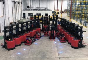 Forklift fleet maintenance