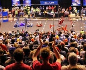 40,000 see 20,000 students participate in FIRST Robotics Competition