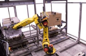 Fanuc robot palletizing paper