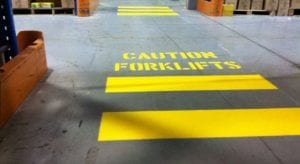 Avoid Forklift hazards