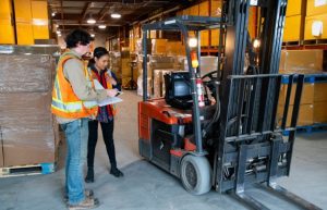 Forklift safety training