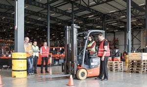 Forklift training 