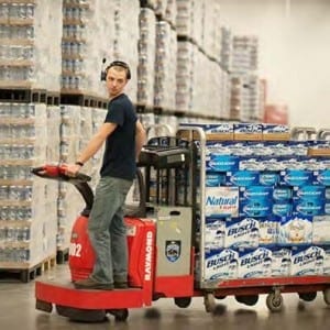 Forklifts for Transporting Beer