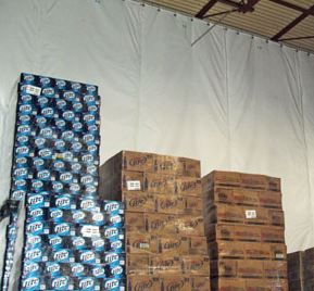 InsulWall Curtain keeping beer cool
