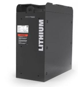 Lithium-ion pallet jack battery