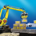 FANUC Robot 410iB is Fanuc's latest generation palletizing industrial robot.