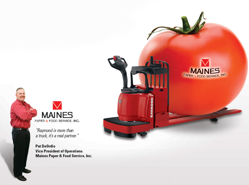 Maines reduces time consuming lift truck equipment management at all its locations.
