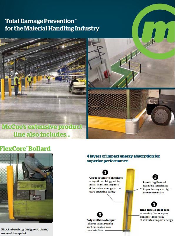 McCue Warehouse Damage Prevention Products flyer