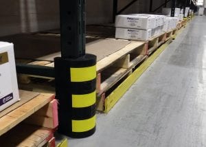 Pallet-rack-frame-protectors