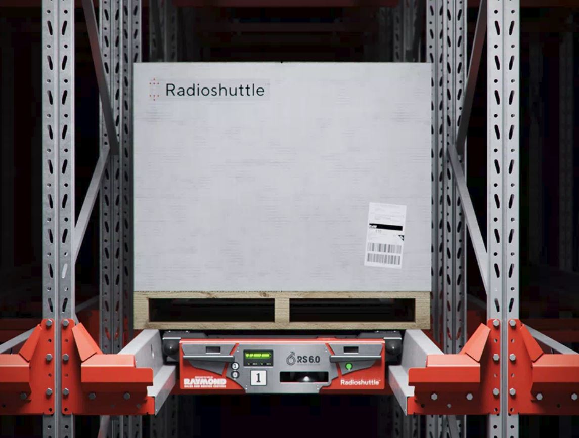 Radioshuttle deep lane storage
