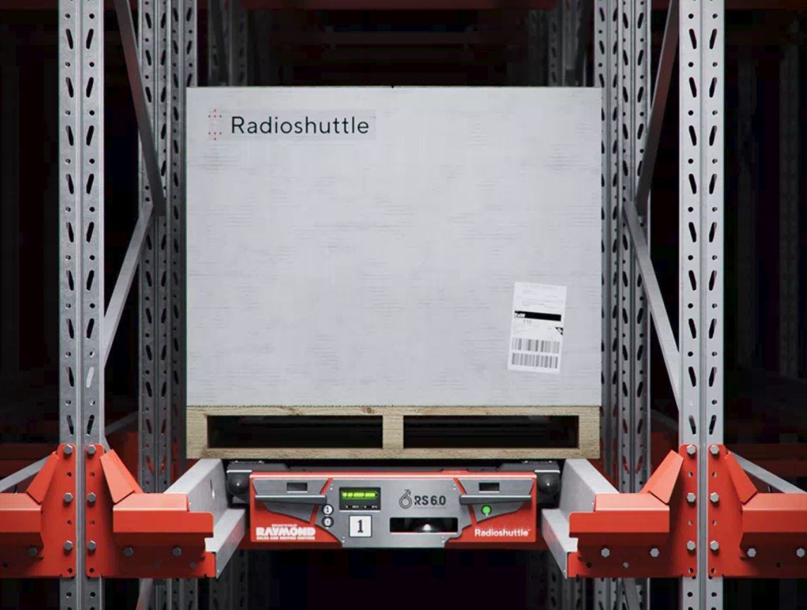 Radioshuttle deep lane storage