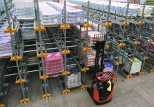 Radioshuttle and forklift