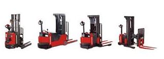 Raymond walkie pallet stackers