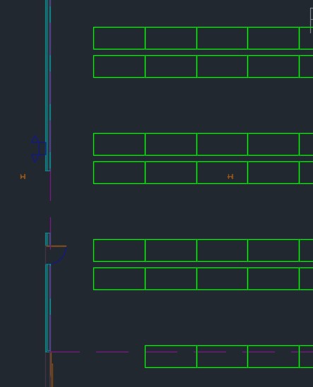 Standard Reach warehouse layout