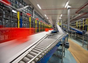 Warehouse automation-conveyors