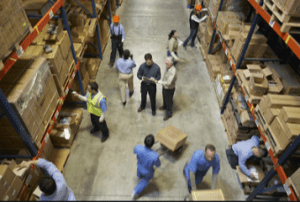 Managing warehouse inventory with MHE