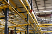Warehouse pallet racking systems
