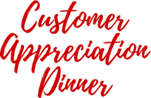 Customer Appreciation Dinner - Abel Womack