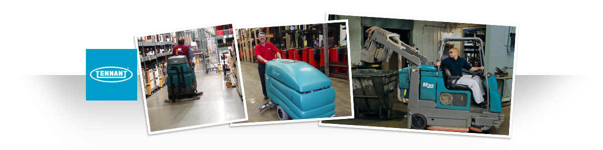 Rent Tennant Floor Scrubbers and Sweepers