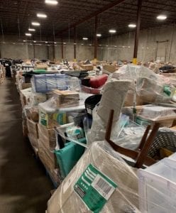 e-commerce warehouse returns